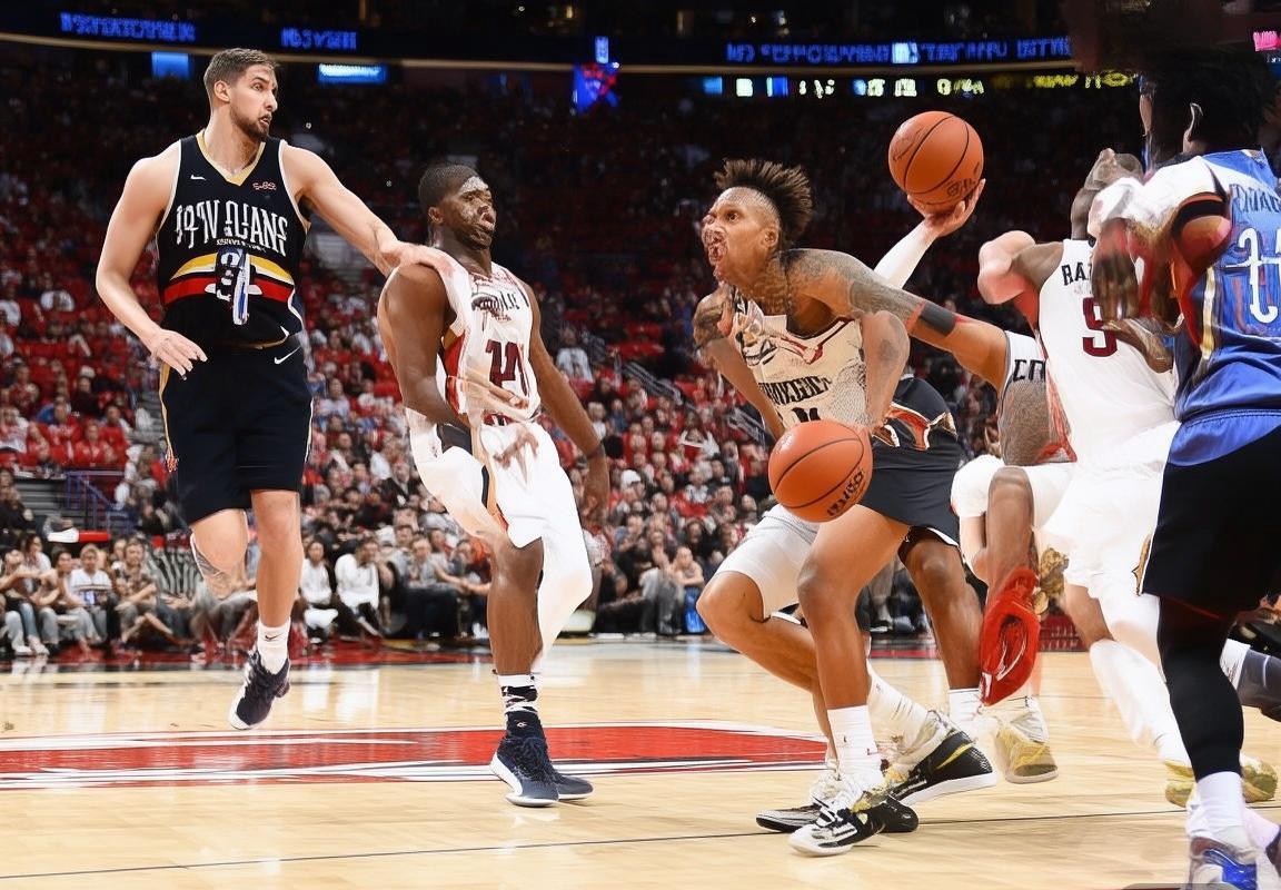 NBA火箭对鹈鹕对决解析：数据对比与战术分析(图3)